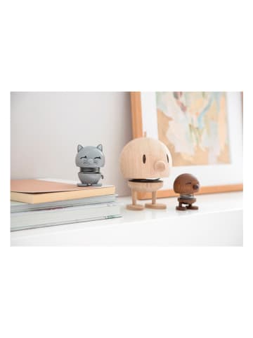 Hoptimist Decoratief figuur "Bimble L" eikenkleurig - (H)12,5 x Ø 9,5 cm