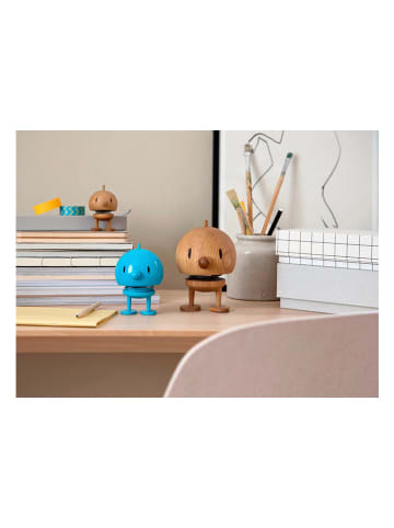 Hoptimist Decoratief figuur "Bumble S" eikenkleurig - (H)8 x Ø 5 cm