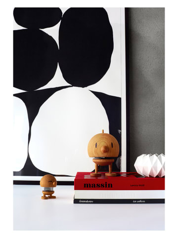 Hoptimist Dekofigur "Bumble L" in Eiche - (H)14 x Ø 9,5 cm