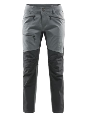 Haglöfs Funktionshose "Rugged Flex" in Grau/ Schwarz