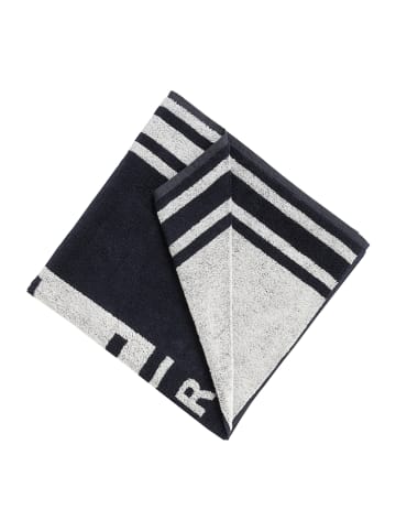 Chiemsee Ręcznik plażowy "Keau" w kolorze granatowo-białym - 180 x 90 cm