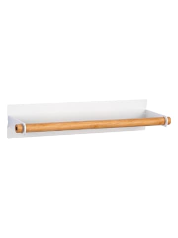 Wenko Keukenrolhouder "Magna" wit - (B)30 x (H)6 x (D)8 cm