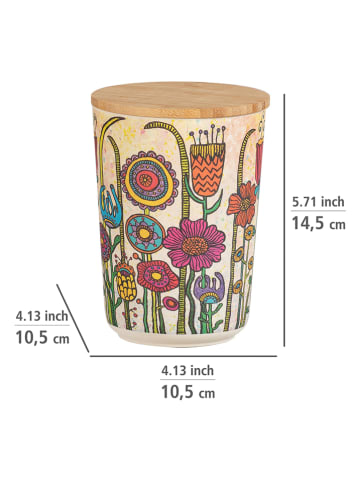 Wenko Voorraadpot "Flowers" meerkleurig - 700 ml