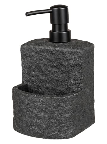 Wenko Spülmittelspender "Festival" in Schwarz - 380 ml