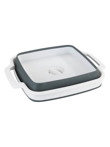Wenko Spülschüssel "Sira" in Grau/ Weiß - (B)39 x (H)18 x (T)32,5 cm