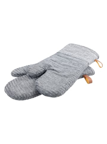 Wenko 2-delige set: ovenwanten "Ada" grijs - (L)33 x (B)17 cm