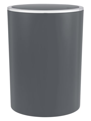 Wenko Schwingdeckeleimer "Inca" in Anthrazit - 5 l