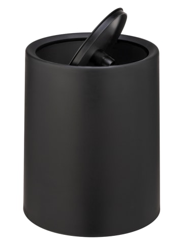 Wenko Schwingdeckeleimer "Atri" in Schwarz - 6 l