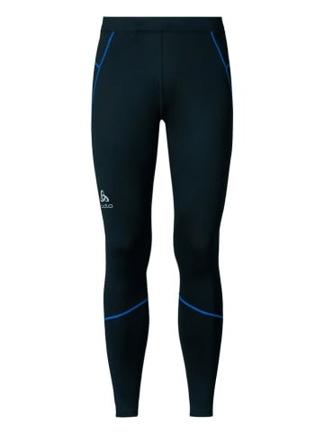 Odlo Trainingsleggings "Performance Warm Eco" in Schwarz