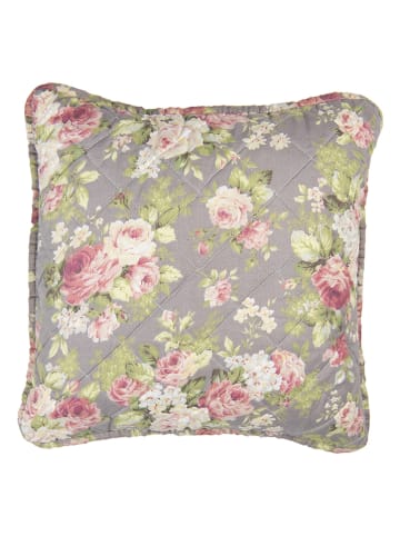 Clayre & Eef Kissenhülle in Grau/ Bunt - (L)40 x (B)40 cm