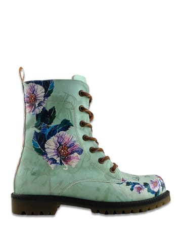 Goby Boots mintgroen/meerkleurig