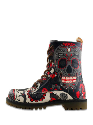 Goby Boots antraciet/meerkleurig