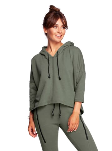 Be Wear Bluza w kolorze khaki