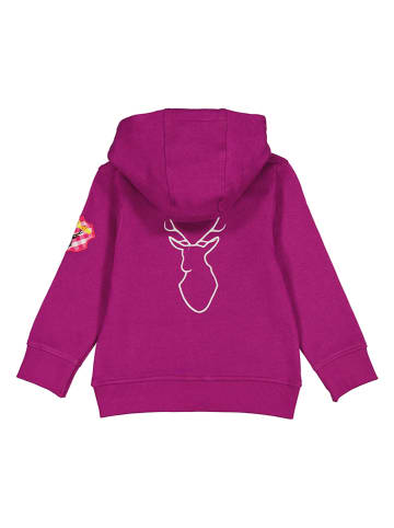 Isartrachten Sweatjacke in Beere