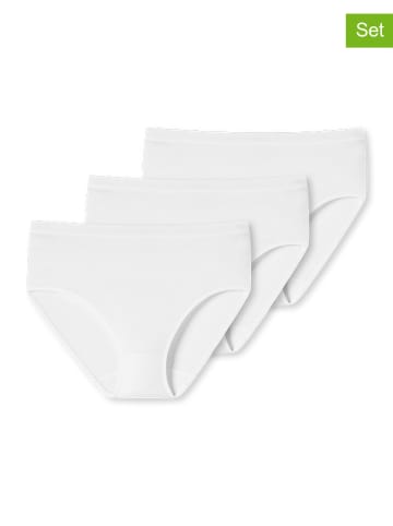 Schiesser 3er-Set: Taillenslips in Weiß