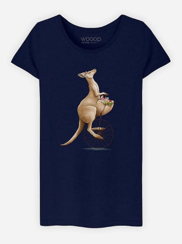 WOOOP Shirt "No basket" in Dunkelblau