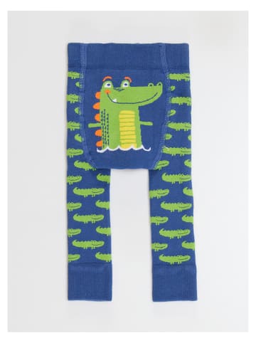 Denokids Legging "Crocodile" blauw