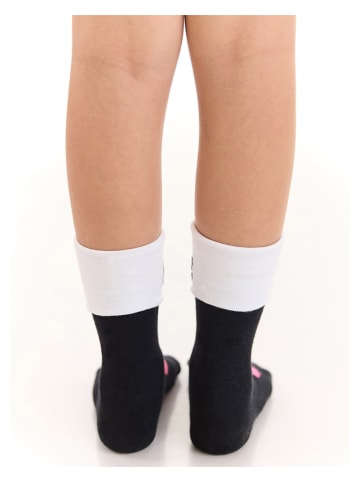 Denokids 2er-Set: Socken "Love" in Schwarz