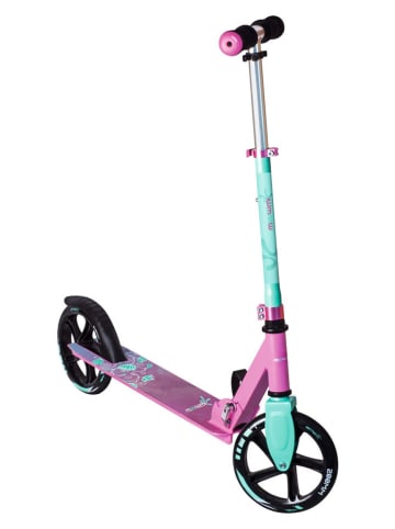 muuwmi Scooter "Aluminium 200" in Pink/ Türkis - ab 8 Jahren