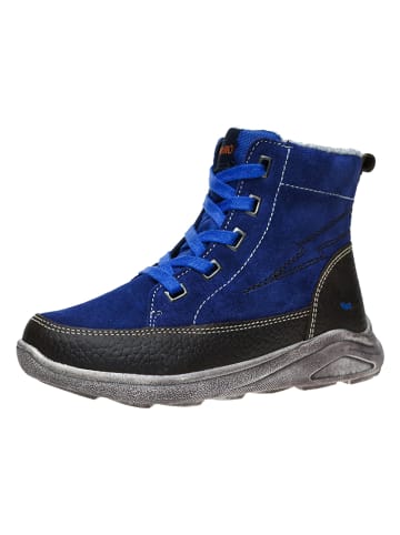 lamino Leren boots blauw