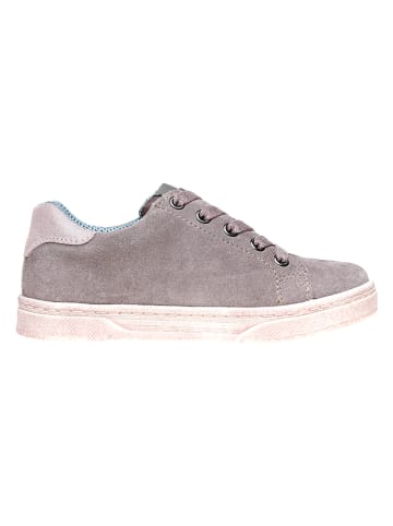 lamino Leder-Sneakers in Grau