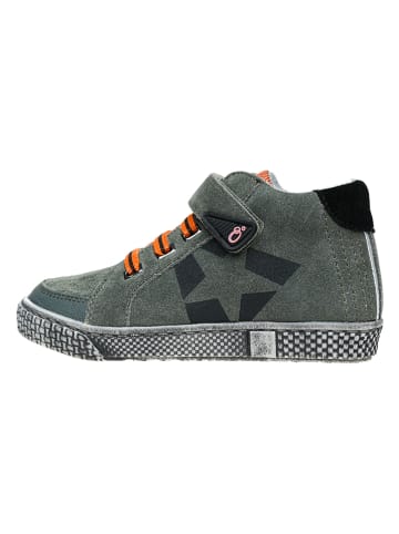 lamino Leder-Sneakers in Grau