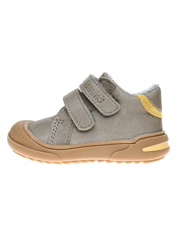 Lamino Leder-Sneakers in Grau