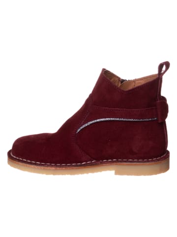 lamino Leren boots bordeaux