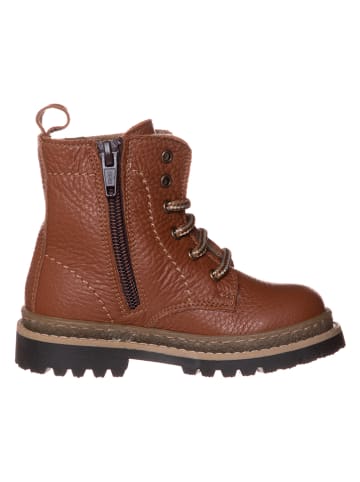 lamino Leren boots bruin