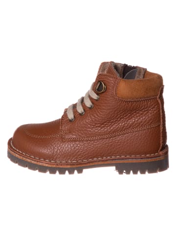 Lamino Leren boots bruin