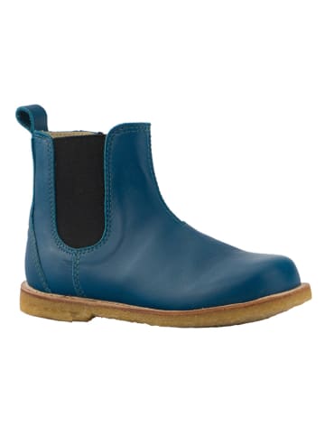 Rap Leren chelseaboots "Chloe" petrol