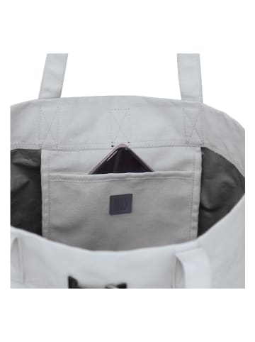 IRIS Torba "California" w kolorze białym ze wzorem - 45,5 x 37 x 15,5 cm