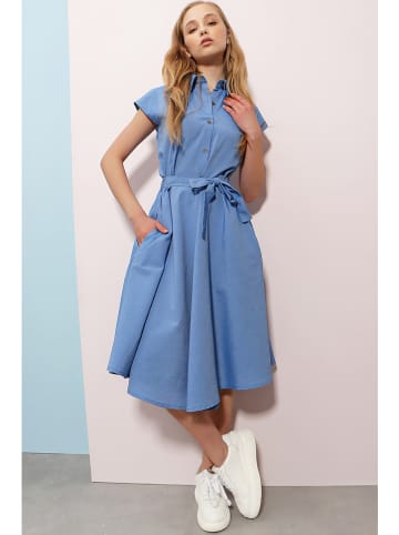 Jumeon Jurk blauw
