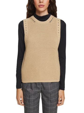 ESPRIT Pullunder in Beige