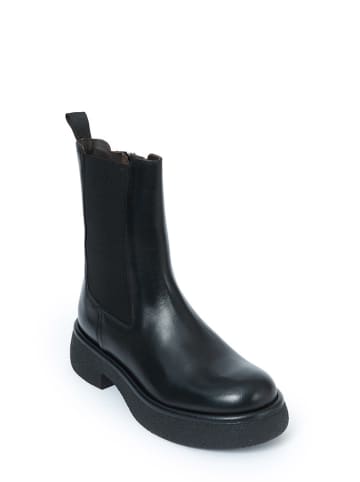 Frank Daniel Leren boots zwart