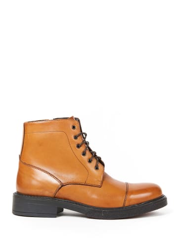 Frank Daniel Leren boots lichtbruin