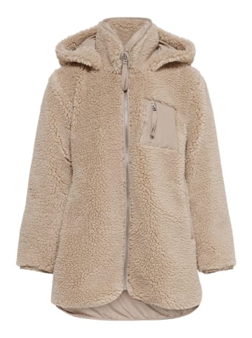 KIDS ONLY Teddy-Plüsch-Mantel "Sascha" in Beige