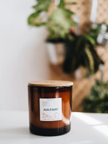 AVA & MAY Duftkerze "Persia" in Braun - 500 g