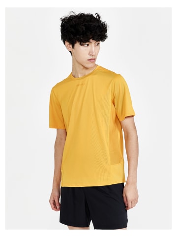 Craft Koszulka sportowa "ADV Essence" w kolorze żółtym