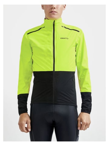 Craft Regenjas "ADV Endur Hydro" neongroen/zwart