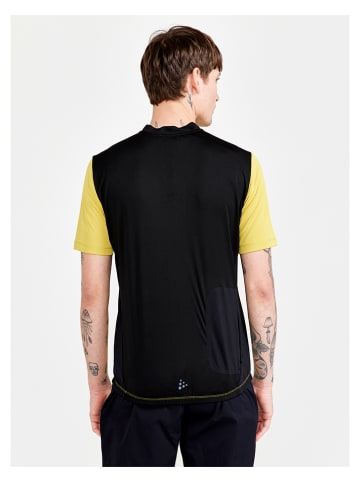 Craft Koszulka funkcyjna "Core Offroads" w kolorze czarno-żółtym