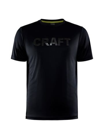 Craft Koszulka kolarska "Core Charges" w kolorze czarnym