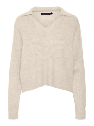 Vero Moda Sweter "Olina" w kolorze kremowym