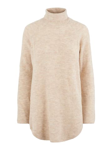 Pieces Rollkragenpullover "Ellen" in Beige