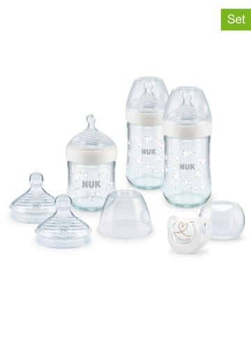 NUK 7-delige babyflessenset "Nature Sense Starter" transparant