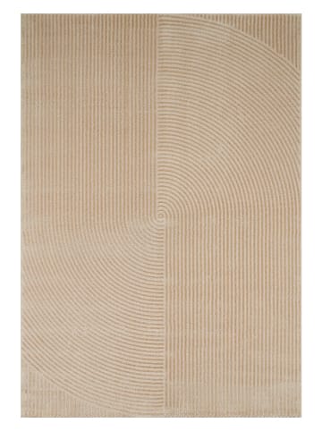 Nazar Kurzflor-Teppich "Bianca" in Beige