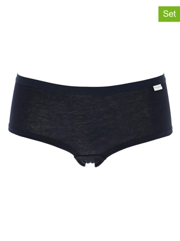 COTONELLA 2er-Set: Pantys in Schwarz