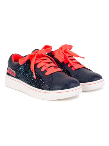 Billieblush Sneakersy w kolorze granatowo-koralowym