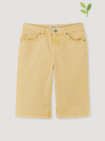 Hessnatur Jeans-Bermudas in Gelb