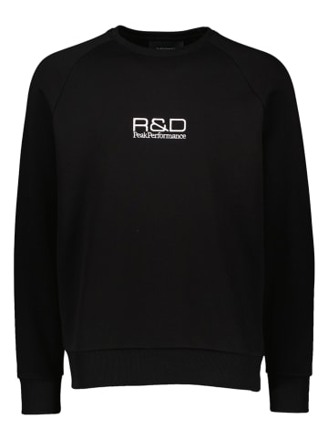 Peak Performance Sweatshirt "Seasonal" zwart